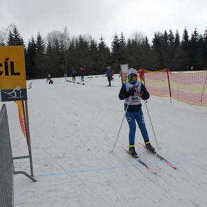 Školní závody v běhu na lyžích 2024