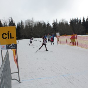 Školní závody v běhu na lyžích 2024