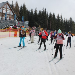 Školní závody v běhu na lyžích 2024