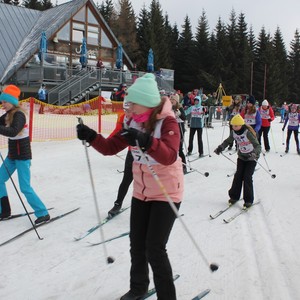 Školní závody v běhu na lyžích 2024