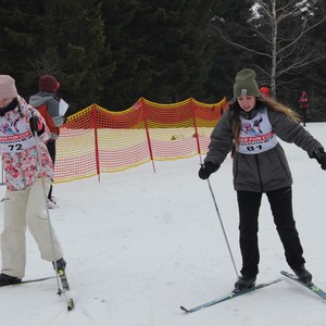 Školní závody v běhu na lyžích 2024