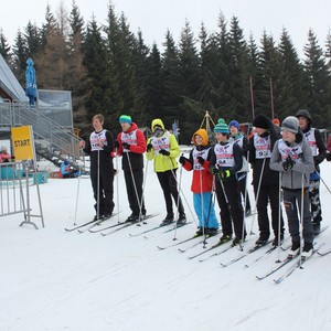 Školní závody v běhu na lyžích 2024