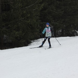 Školní závody v běhu na lyžích 2024