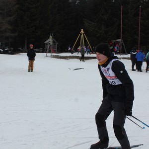 Školní závody v běhu na lyžích 2024