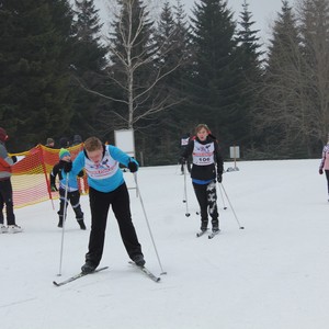 Školní závody v běhu na lyžích 2024