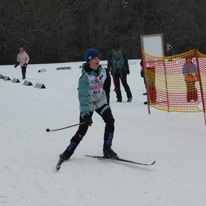 Školní závody v běhu na lyžích 2024