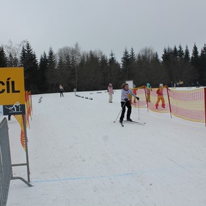 Školní závody v běhu na lyžích 2024