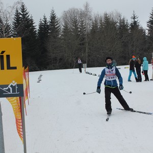 Školní závody v běhu na lyžích 2024