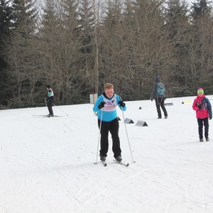 Školní závody v běhu na lyžích 2024