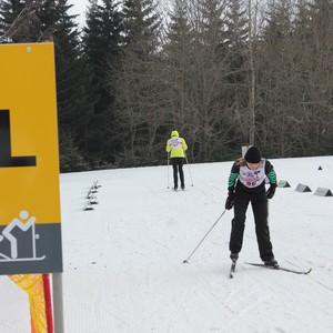 Školní závody v běhu na lyžích 2024