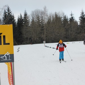 Školní závody v běhu na lyžích 2024