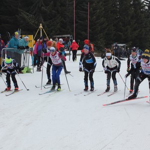 Školní závody v běhu na lyžích 2024