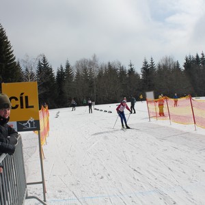 Školní závody v běhu na lyžích 2024