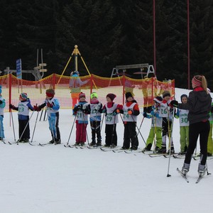 Školní závody v běhu na lyžích