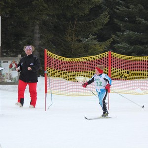 Školní závody v běhu na lyžích