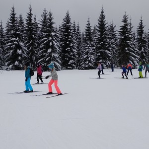 Žáci a učitelé ze Schwerinu ve Špindlerově Mlýně