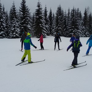 Žáci a učitelé ze Schwerinu ve Špindlerově Mlýně