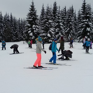 Žáci a učitelé ze Schwerinu ve Špindlerově Mlýně