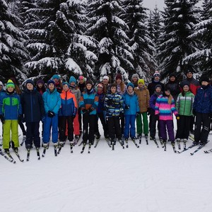 Žáci a učitelé ze Schwerinu ve Špindlerově Mlýně