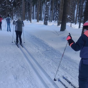 TV - 2. stupeň - první skialp + běh na lyžích