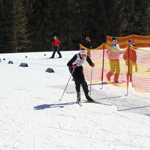 Školní závody v běhu na lyžích