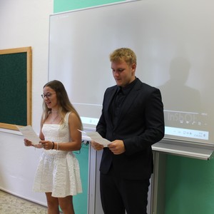 Rozloučení s 9. třídou