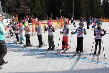 Školní závody v běhu na lyžích