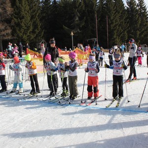 Školní závody v běhu na lyžích