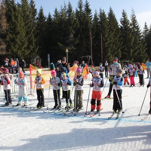 Školní závody v běhu na lyžích