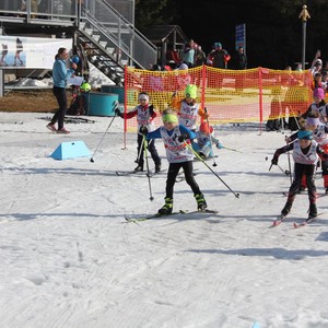 Školní závody v běhu na lyžích
