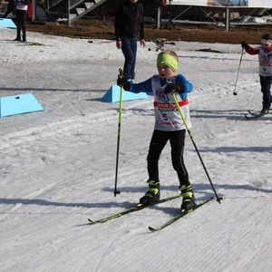 Školní závody v běhu na lyžích