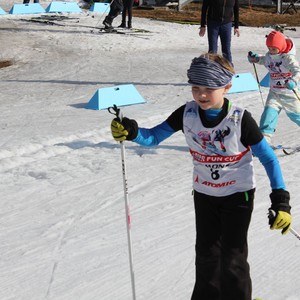 Školní závody v běhu na lyžích