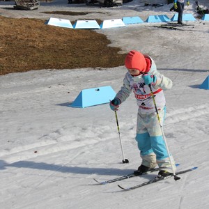 Školní závody v běhu na lyžích