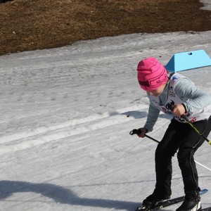 Školní závody v běhu na lyžích