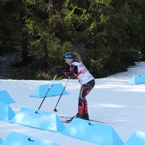 Školní závody v běhu na lyžích