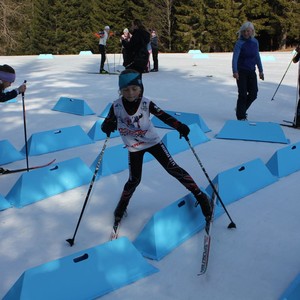 Školní závody v běhu na lyžích