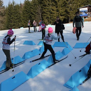 Školní závody v běhu na lyžích