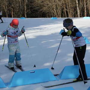 Školní závody v běhu na lyžích