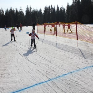 Školní závody v běhu na lyžích