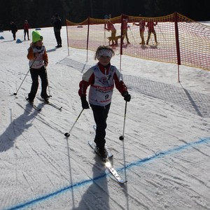 Školní závody v běhu na lyžích