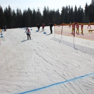 Školní závody v běhu na lyžích