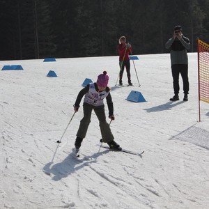 Školní závody v běhu na lyžích