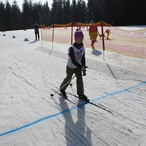 Školní závody v běhu na lyžích