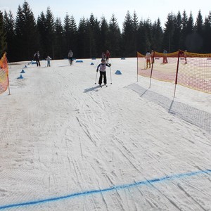 Školní závody v běhu na lyžích