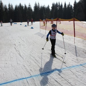 Školní závody v běhu na lyžích