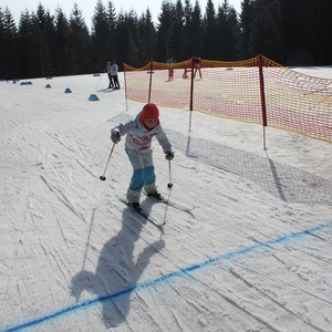 Školní závody v běhu na lyžích