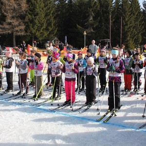 Školní závody v běhu na lyžích