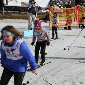 Školní závody v běhu na lyžích