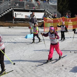 Školní závody v běhu na lyžích