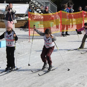 Školní závody v běhu na lyžích